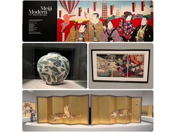 ヒューストン美術館「明治モダン」展